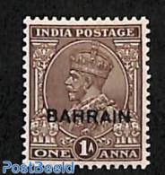 Bahrain 1934 1A, Stamp Out Of Set, Unused (hinged) - Bahrain (1965-...)