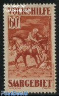 Germany, Saar 1931 60c, Stamp Out Of Set, Unused (hinged), Nature - Horses - Other & Unclassified
