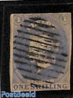 Sri Lanka (Ceylon) 1857 1sh, Used, Used Stamps - Sri Lanka (Ceylon) (1948-...)