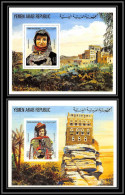 Nord Yemen YAR - 3945/ Blocs N°231/232 Folklore International Clothing Man Woman Neuf ** MNH Cote 24 - Yemen