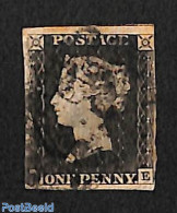 Great Britain 1840 Penny Black, Used, Used Or CTO - Oblitérés