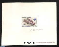France 1959 NATO, Epreuve De Luxe With Signature Designer Charles Mazelin , Mint NH, History - Europa Hang-on Issues -.. - Neufs