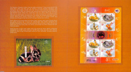 Indonesia 2023 Year Of The Rabbit Special Pack With S/s And M/s, Mint NH, Nature - Various - Rabbits / Hares - New Year - New Year