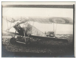 V6382/ Französischer Doppeldecker Flugzeug 1. Weltkrieg Original Foto 1916 Avion Francais - Aviation