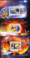 Guinea, Republic 2007 Int. Heliophysical Year 3 S/s, Mint NH, Science - Transport - Physicians - Space Exploration - Physique