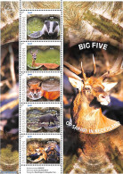 Netherlands - Personal Stamps TNT/PNL 2024 Big Five 5v M/s, Mint NH, Nature - Animals (others & Mixed) - Other & Unclassified