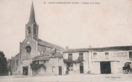 49 -   SAINT GERMAIN Sur MOINE - L'Eglise Et La Place   35 - Other & Unclassified