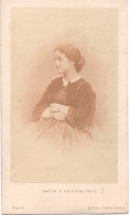 ADELINA PATTI Artiste De L Opera CDV Photo C.1860 MAYER & PIERSON - Personnes Identifiées