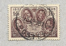 Belgisch Congo Belge Used Stamp Timbre 1935 Postzegel Htje - Used Stamps