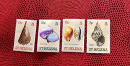 Sainte Helene St. HELENA 1981 4v Neuf MNH ** Mi 356 359 Conchas Shells Muscheln Conchoglie - Coquillages