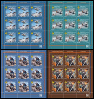 Russia 2023. Professions Of Rescue Workers (MNH OG) Set Of 4 M/S - Ungebraucht