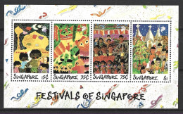 SINGAPOUR. BF 22 De 1999. Les Religions à Singapour. - Autres & Non Classés