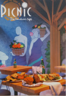 Carte Postale - Picnic The Sandwich Café (bar - Restaurant) Washington - Advertising