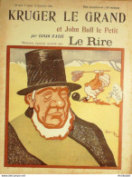 Le Rire 1900 N°315 Caran Ache Le Petit "John Bull" Jacques - 1900 - 1949