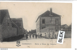 89 . Yonne :  Courgenay :  Mairie Et école Des Garcons . - Other & Unclassified