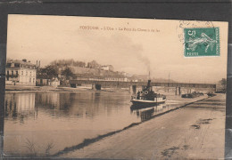 95 - PONTOISE - Le Pont De Chemin De Fer - Pontoise