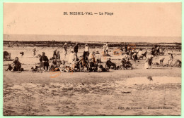 28. MESNIL-VAL - LA PLAGE (76) (ANIMÉE) - Mesnil-Val