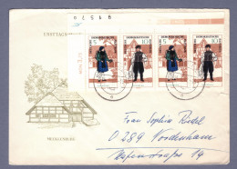 DDR Blanko Brief - Bogenecke Bogenzähler Zusammendrucke W Zd 164 (DRSN-0082) - Covers & Documents