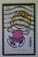 United States, Scott #5726d, Used(o), 2022, Peanut's Sally, (60¢) - Oblitérés
