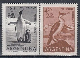 ARGENTINA 760-761,unused - Pingouins & Manchots