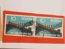 Gotthardbahn - Used Stamps