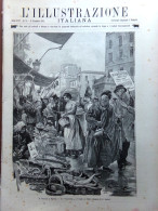 L'Illustrazione Italiana 21 Dicembre 1890 Koch Tubercolosi Alula Santo Spirito - Avant 1900