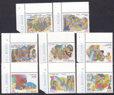 Vatican, 1987, 926/33,  MNH**, The World Travels Of Pope John Paul II. (1985-1986). - Unused Stamps