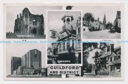 C010619 Guildford And District. Tuck. RP. 1953. Multi View - World