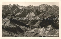 71525327 Nebelhorn Ausblick Mit Edmund Probsthaus Und Bergstation Oberstdorf - Oberstdorf