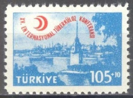 (SA0683) TURKEY, 1959 (15th International Tuberculosis Congress). Mi # 1668. MNH** Stamp - Unused Stamps