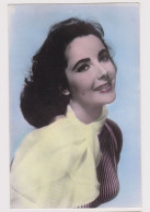 Sexy Actress Movie Cinema Star ELIZABETH TAYLOR, Vintage Photo Postcard Pin-Up RPPc AK (161) - Actors