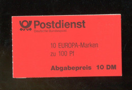 "BUNDESREPUBLIK DEUTSCHLAND" 1994, Markenheftchen Mi. MH 30 OZ ** (L2205) - 1971-2000