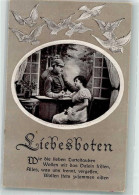 39883241 - Landser In Uniform Mit Seiner Liebsten Und Weissen Tauben L & P 6301/II - War 1914-18