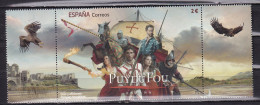 Delcampe - SPAIN-2021-PUYDU FOY-BLOCK-MNH. - Blocks & Kleinbögen
