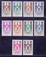 GHADAMES N°    1 à 8, A1 & 2 ** MNH Neufs Sans Charnière, TB (D2400) Croix D'Agadès - 1949 - Unused Stamps