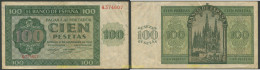 8147 ESPAÑA 1936 100 Pesetas Burgos, 21 De Noviembre De 1936 - Altri & Non Classificati