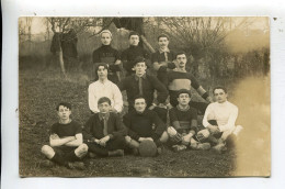 Delcampe - Peronnes Somme Carte Photo Joueurs De Foot - Peronne