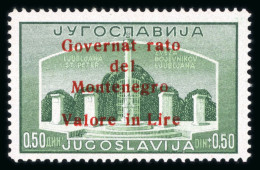 Delcampe - 1942 Overprinted In Red, Set Of Four Mint N.h., The 50c With Variety "Governat Rato" - Collections (without Album)