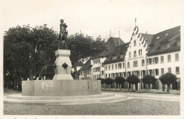 Delcampe - Switzerland Bulle Pierre Nicolas Ghenaux Monument Inauguration 24 Septembre 1933 - Bulle