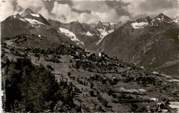Zeneggen Mit Bietschhorn (10237) * Karte Von 1939 * Feldpost 11. 9. 1941 - Zeneggen