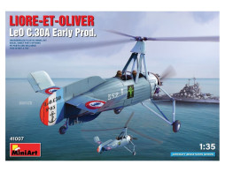 MiniArt - Autogire LIORÉ-ET-OLIVIER LeO C.30A Early Prod Maquette Kit Plastique Réf. 41007 Neuf NBO 1/35 - Helicopters