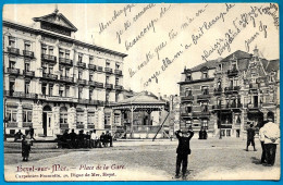 Delcampe - CPA HEYST HEIST - Place De La Gare (Le Square De La Gare ?) (Kiosque) ** Belgique Belgie Flandre - Heist