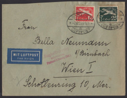 Delcampe - PA 17 - 7/12/1936 - Air Mail. Letter Sent From Dantzig To Austria. - Brieven En Documenten