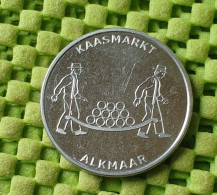 Collectors Coin - Kaasmarkt Alkmaar  Dutch  - Pays-Bas-  Original Foto  !! - Elongated Coins