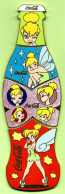 4 Pin's Coca-Cola Bouteille Puzzle Fée Clochette - SP94 - Coca-Cola