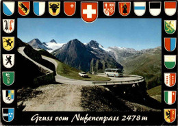 Gruss Vom Nufenenpass 2478 M (18607) - Autos, Reisebus - Ulrichen