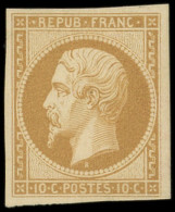 * PRESIDENCE - R9e  10c. Bistre Clair, REIMPRESSION, TB - 1852 Louis-Napoleon