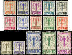 ** Spécialités Diverses - SERVICE 1/15 : La Série Francisque, TB - Mint/Hinged