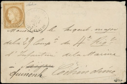 Let Colonies Générales - 19   15c. Bistre Obl. Càd GUADEDOUPE SAINT CLAUDE 30/8/82 S. Env. Tarif Militaire Pour SAIGON R - Other & Unclassified