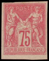 * Colonies Générales - 28   75c. Rose, TB, Signé Jamet Et Brun - Other & Unclassified